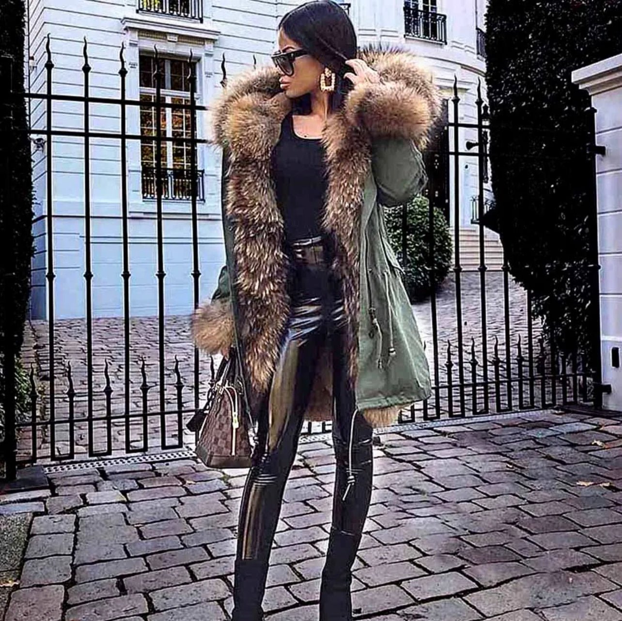 Shop Faux Fur Coats and other Women s Fashion Veronica Luxe