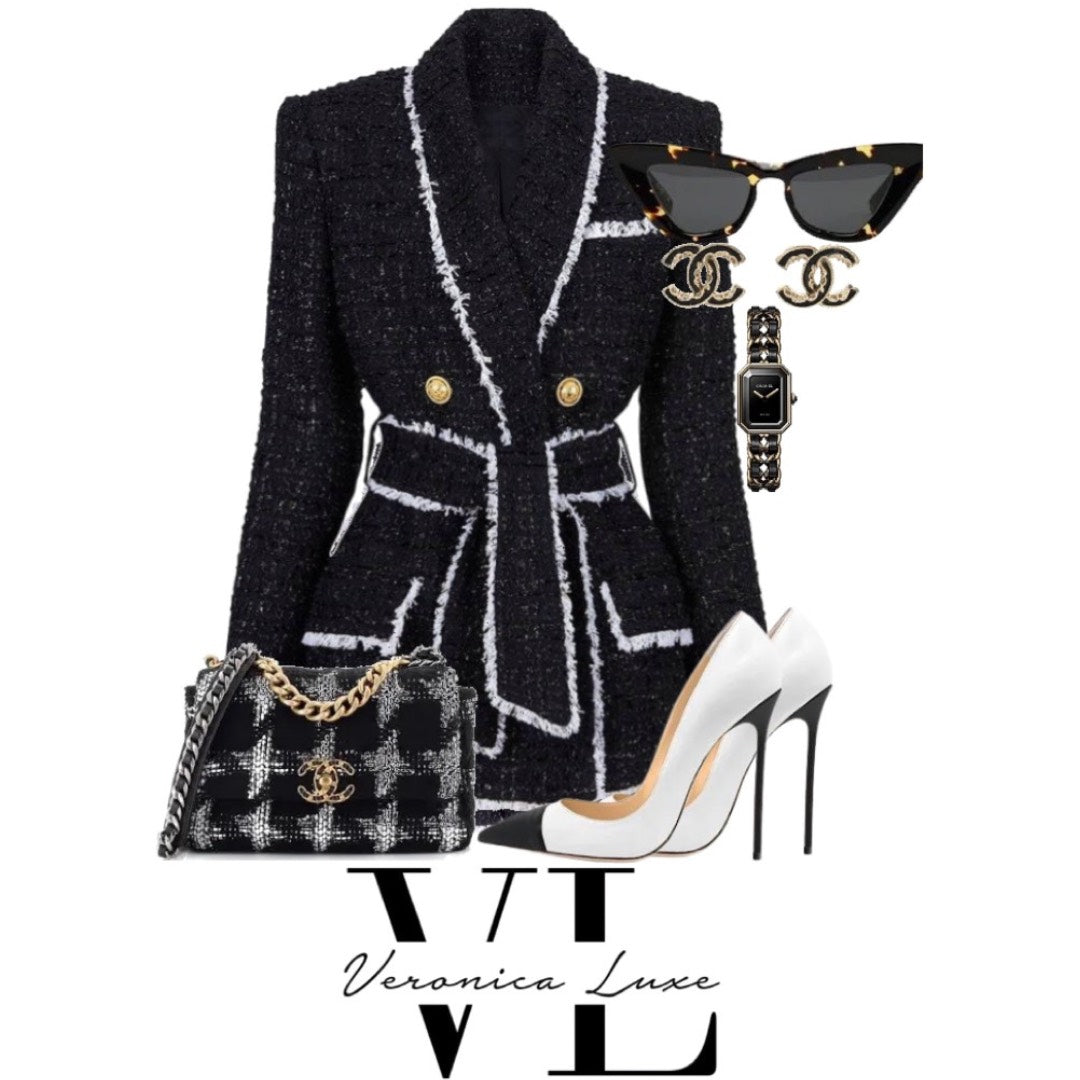 The Timeless Charm of Tweed: Versatile Outfits with Veronica Luxe