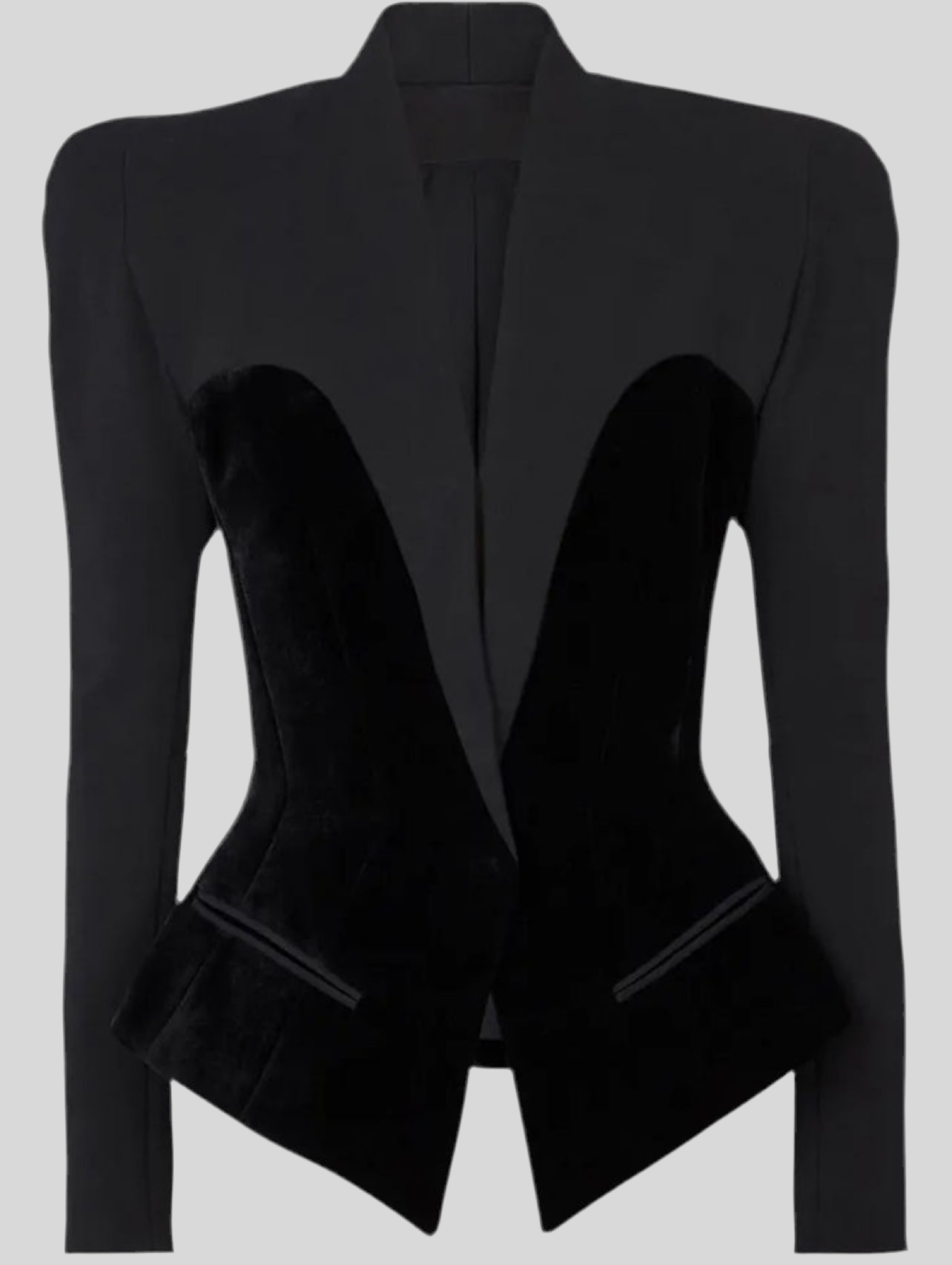 Midnight Glam Black Blazer-