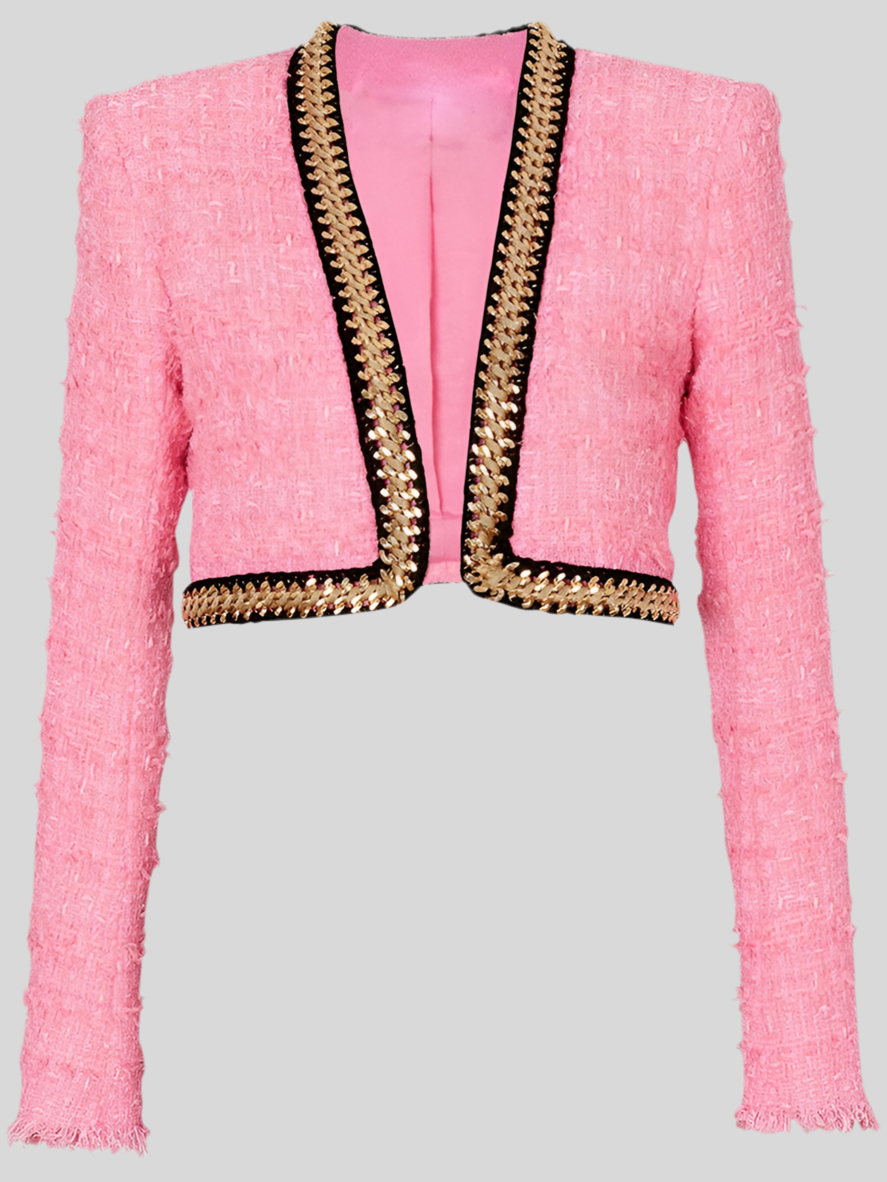 Veronica Luxe Beaded High Street Jacket