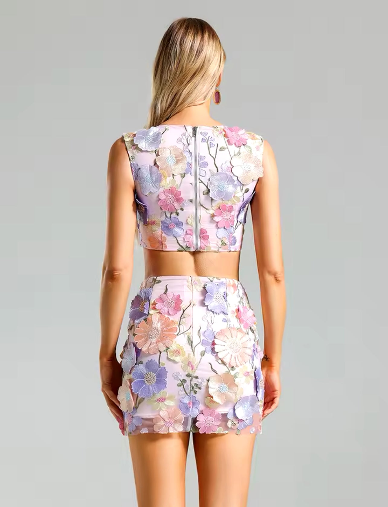 Flower Two-Piece Set for Women