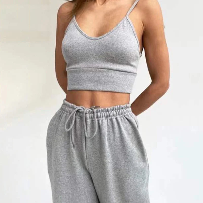 Relaxed Three-Piece Set for Women