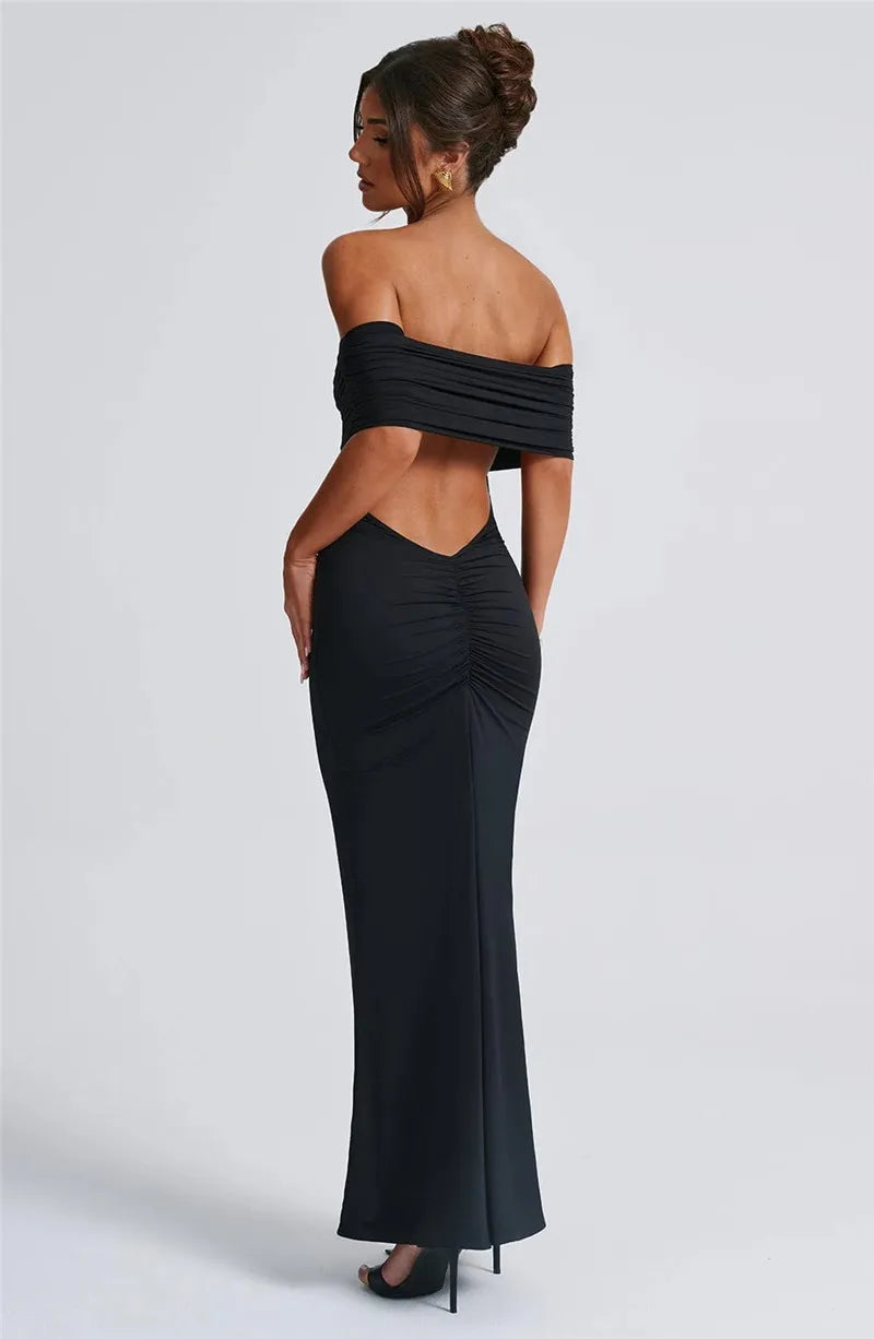 Strapless Elegance Maxi Dress