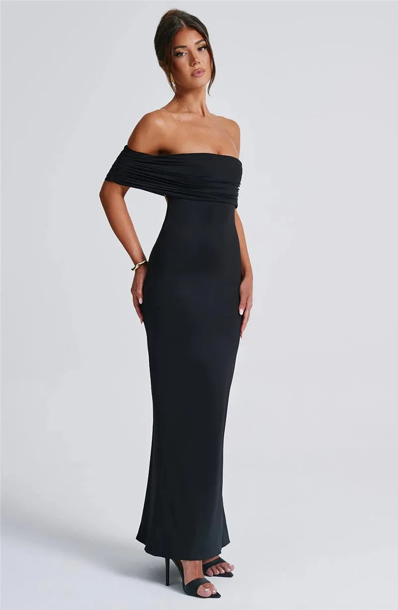 Strapless Elegance Maxi Dress