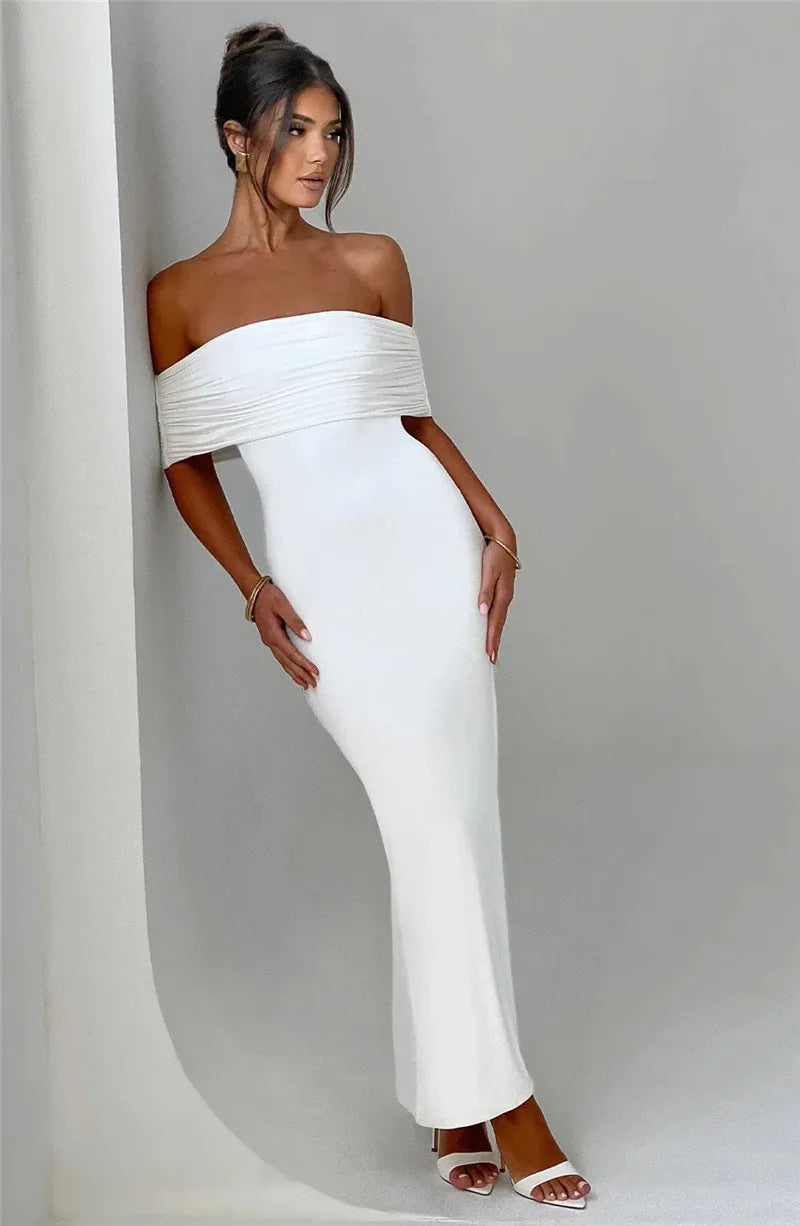 Strapless Elegance Maxi Dress