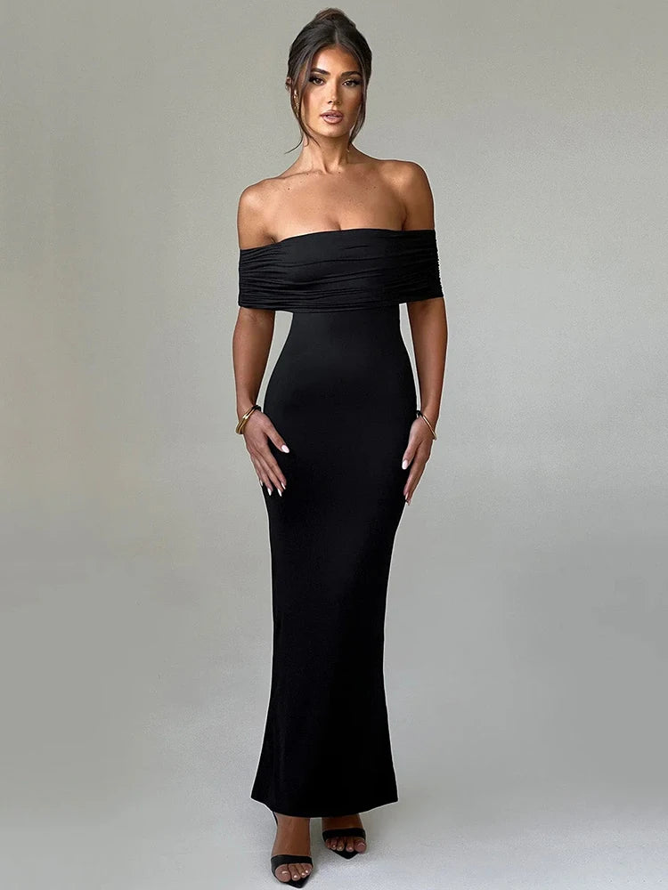 Strapless Elegance Maxi Dress