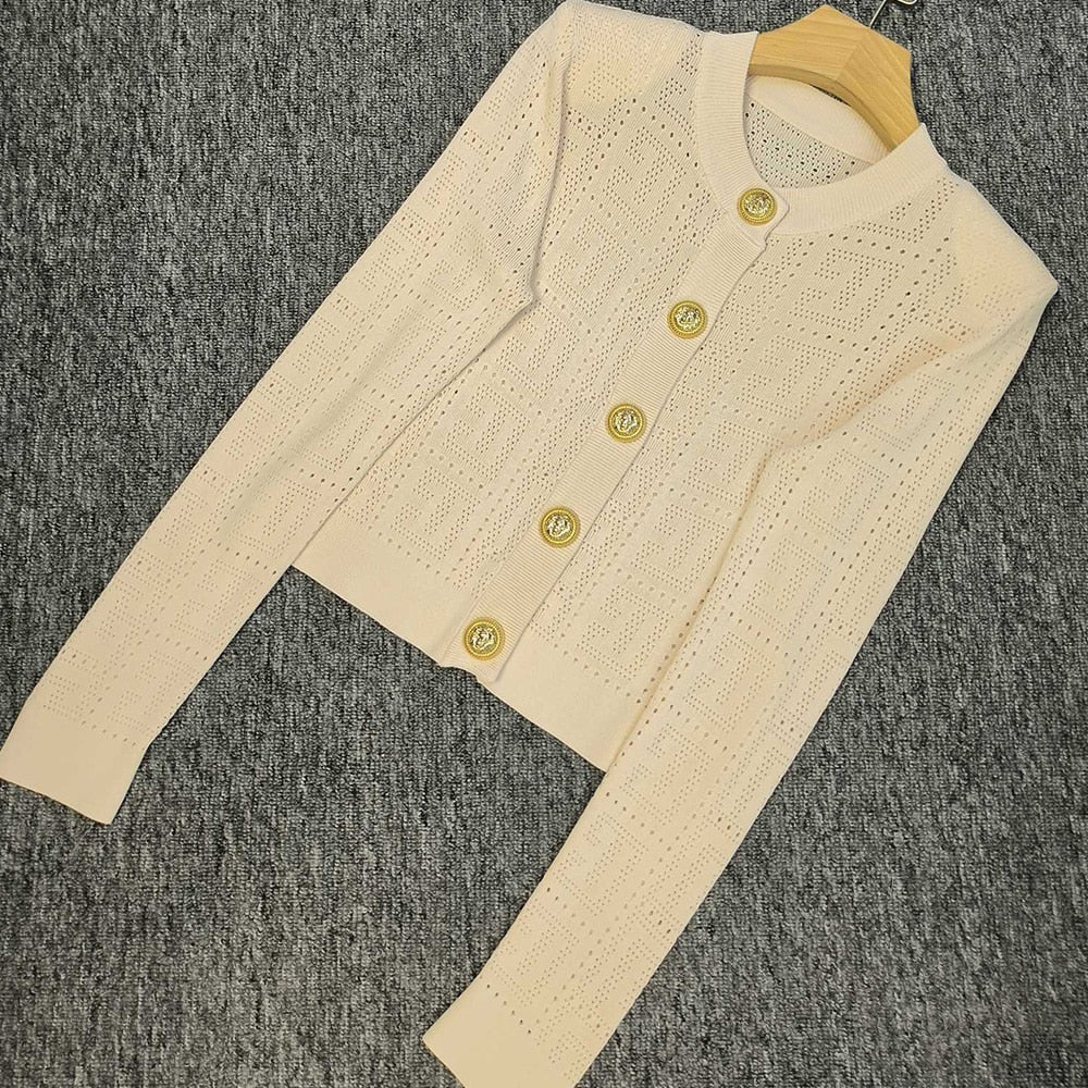 Adele Knit Cardigan - Veronica Luxe