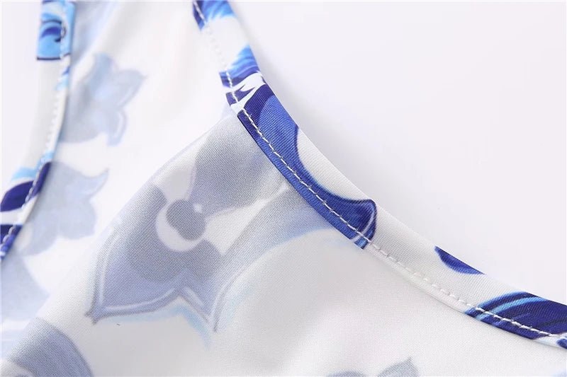 Azure Elegance Pant Set - Veronica Luxe