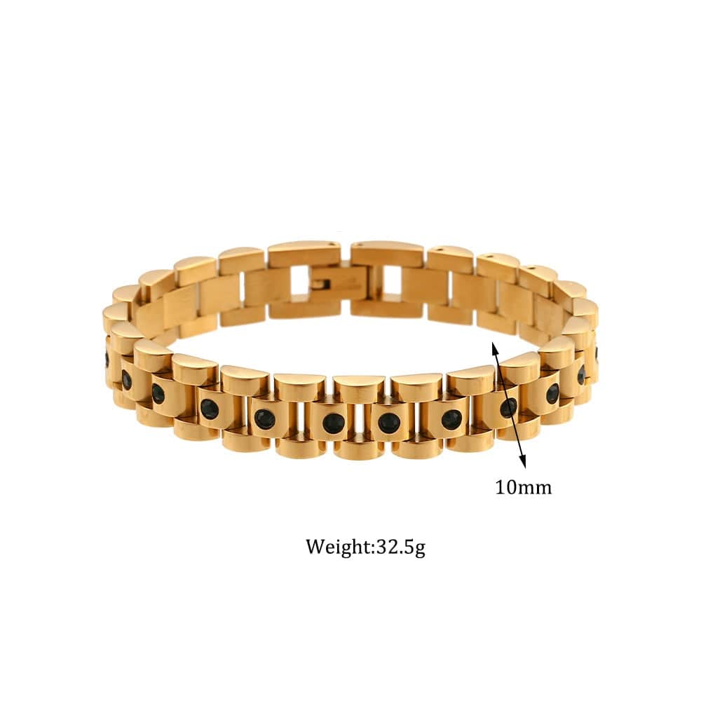 Chain Steel Bangles Bracelets - Veronica Luxe