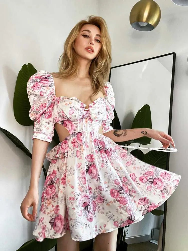 Floral Dress - Veronica Luxe