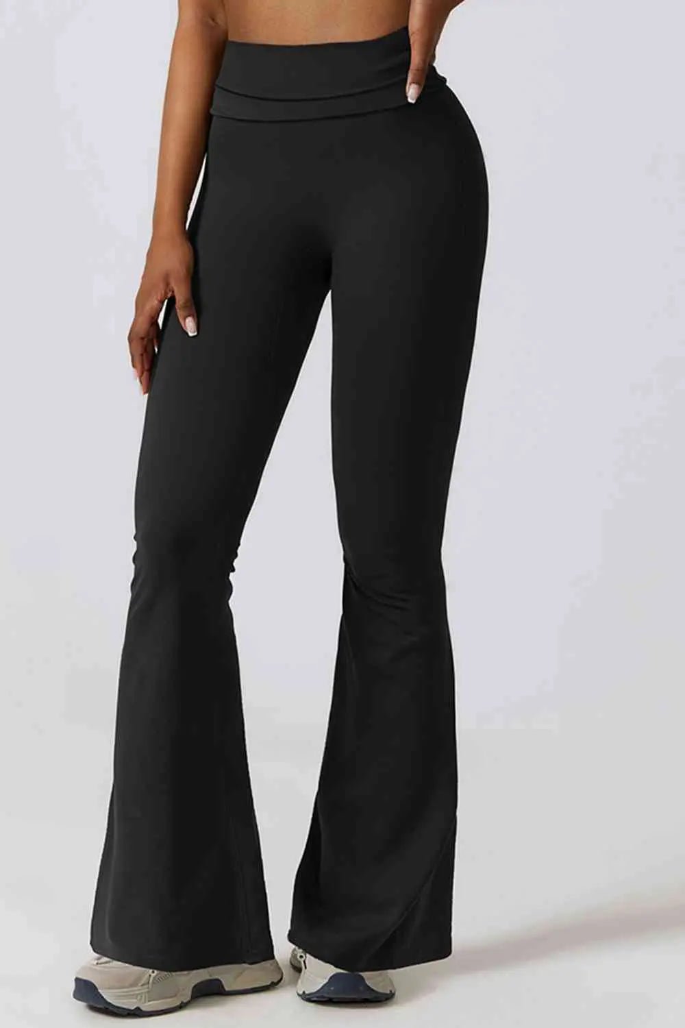 Halter Neck Flare Sport Jumpsuit - Veronica Luxe