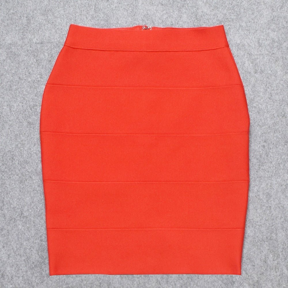 High Waisted Pencil Party Skirt - Veronica Luxe