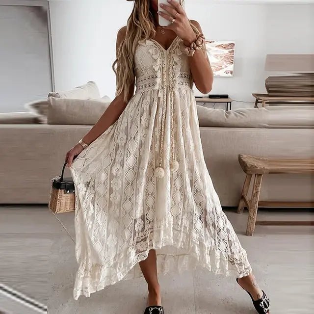 Lace Summer Dress - Veronica Luxe