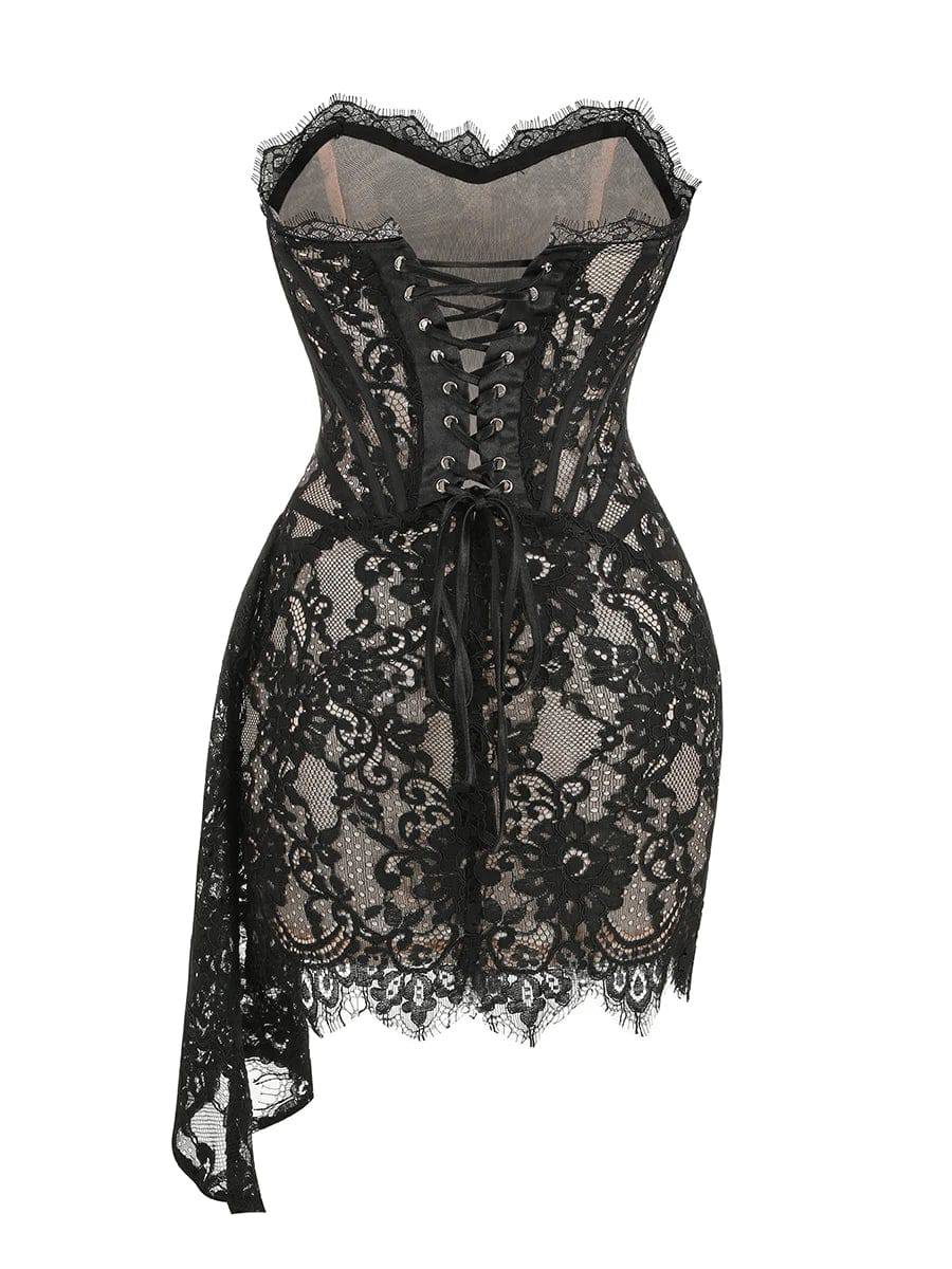 Mystic Sexy Black Lace Dress | Veronica Luxe