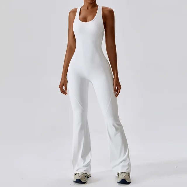 Sexy Back V Jumpsuit Gym - Veronica Luxe