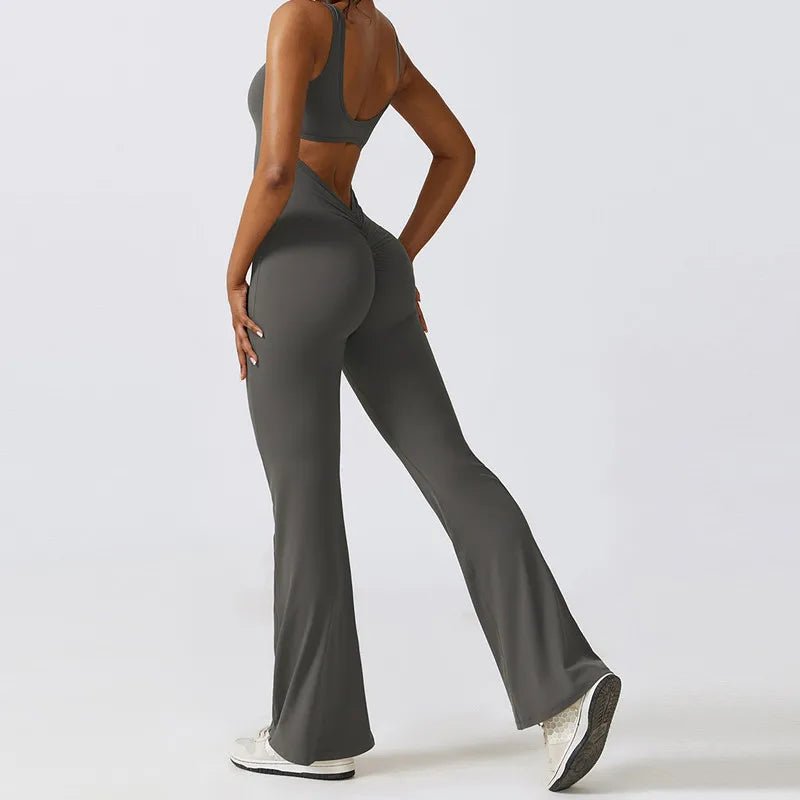 Sexy Back V Jumpsuit Gym - Veronica Luxe