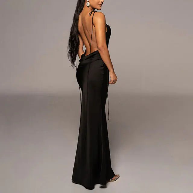 Sexy Backless Women's Party Dress - Veronica Luxe