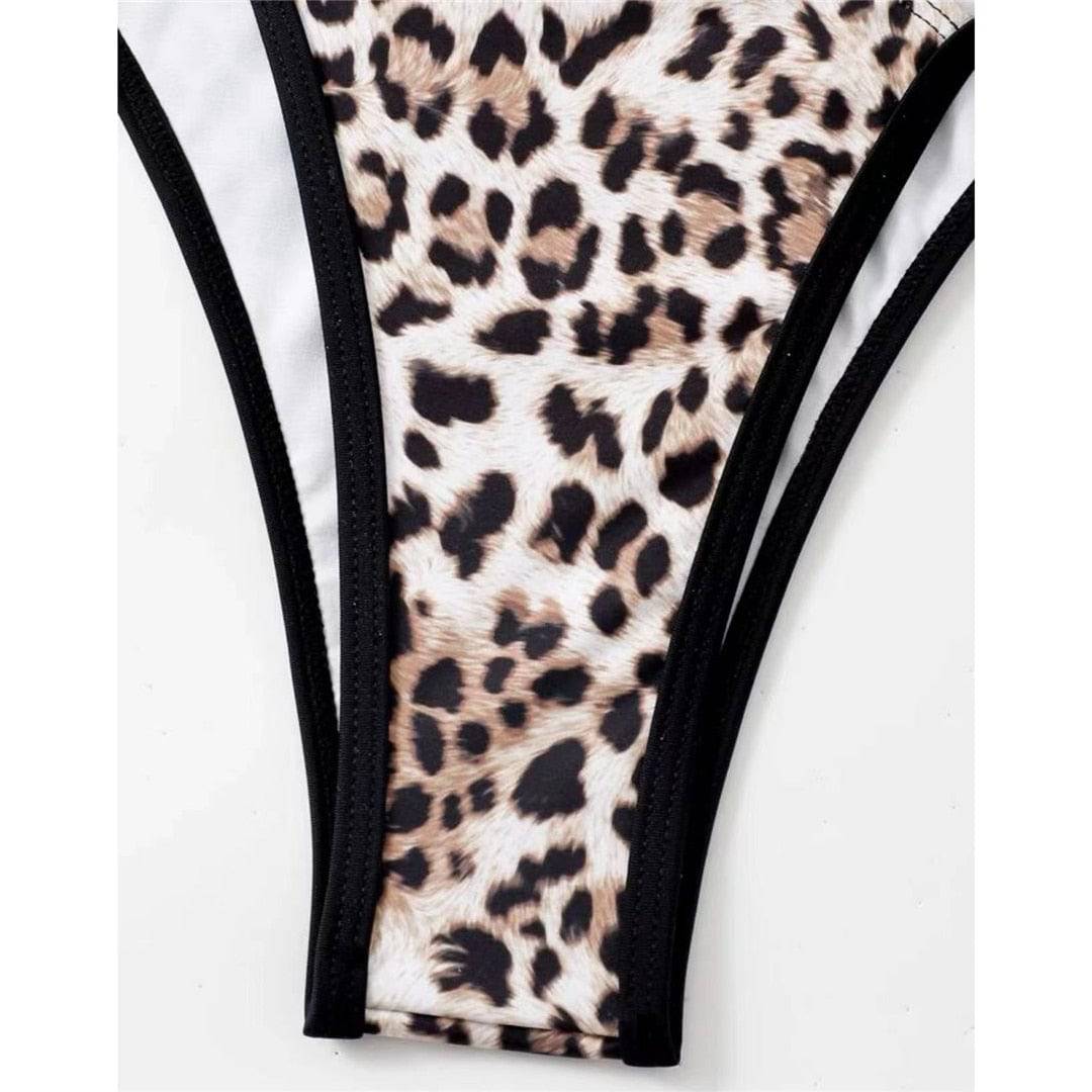 Sexy Leopard Monokini - Veronica Luxe-Bkini