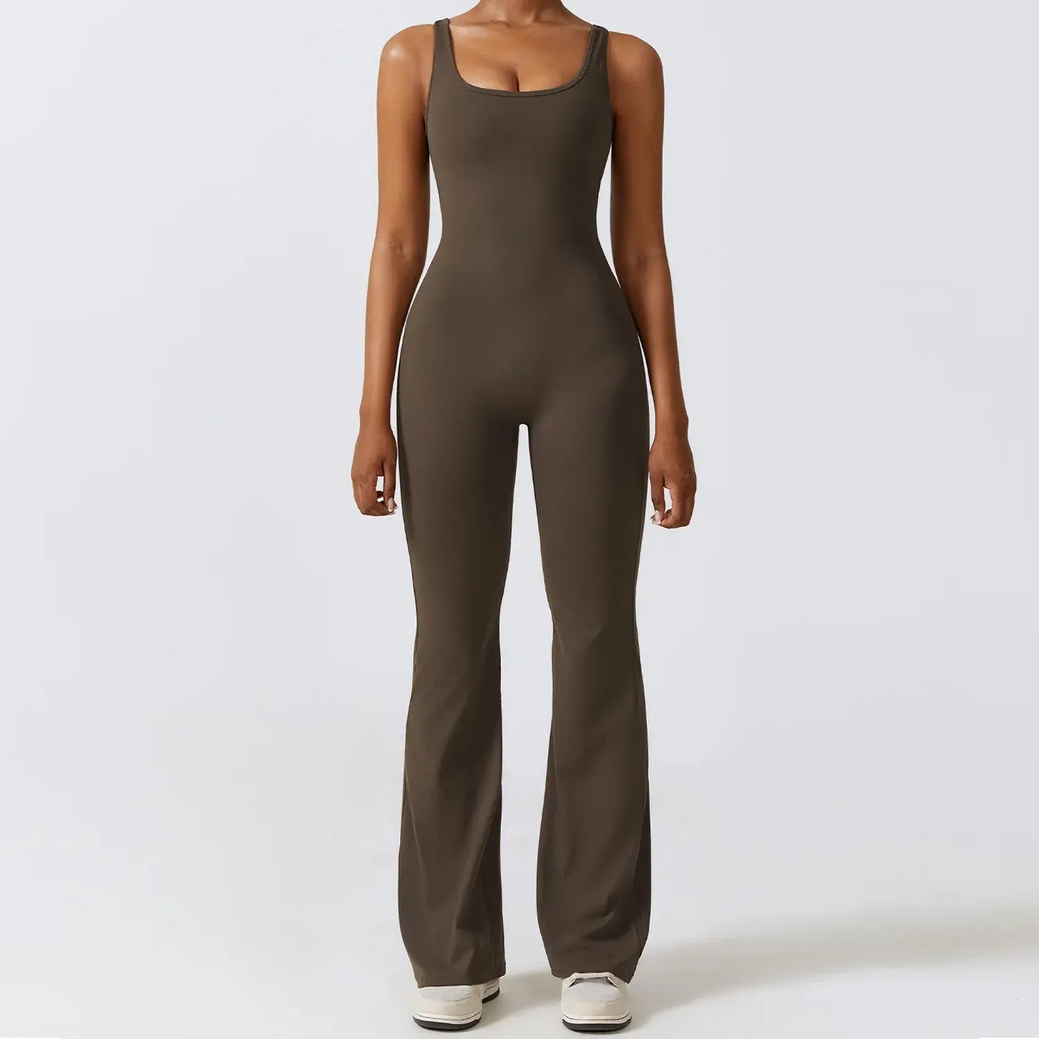 Sexy Push Up Flare Jumpsuit - Veronica Luxe