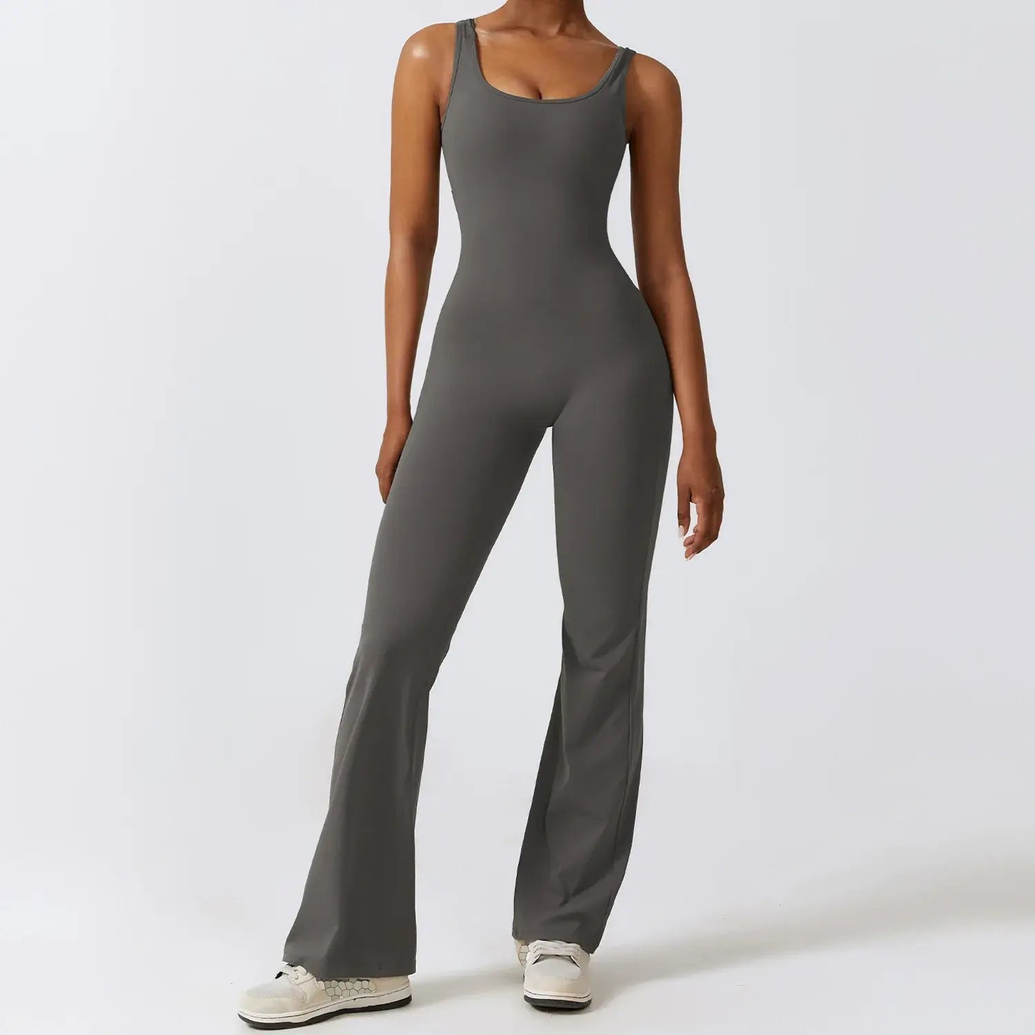 Sexy Push Up Flare Jumpsuit - Veronica Luxe