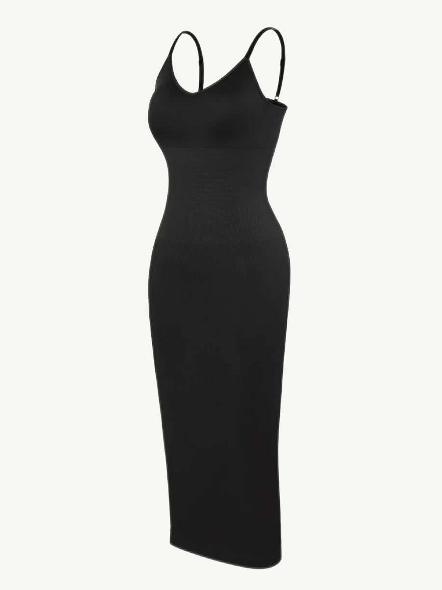 Sleek fit Black Shaper Dress - Veronica Luxe