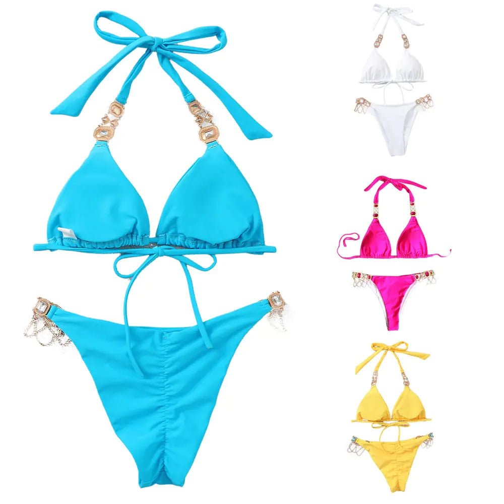 Women Casual Swimsuit Bikini Set - Veronica Luxe